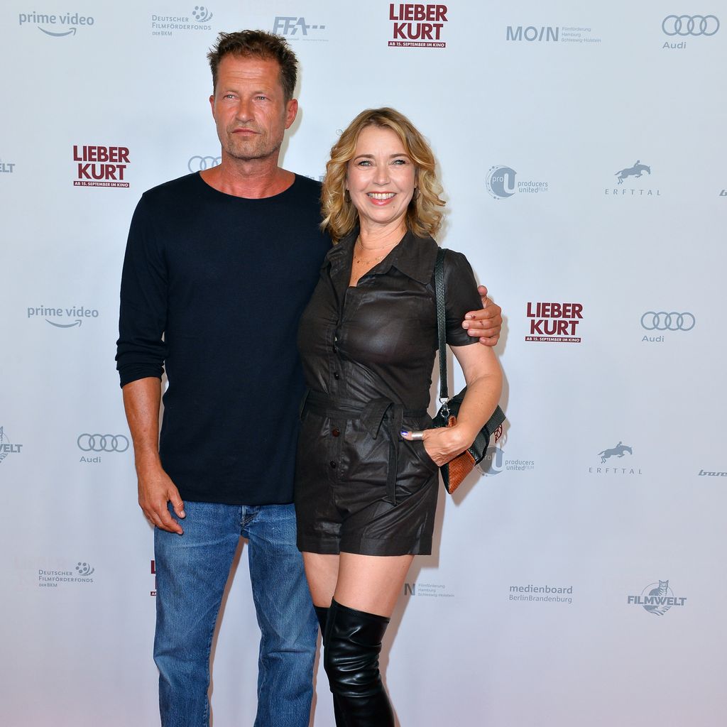 Til Schweiger und Tina Ruland bei der Premiere von "Lieber Kurt"