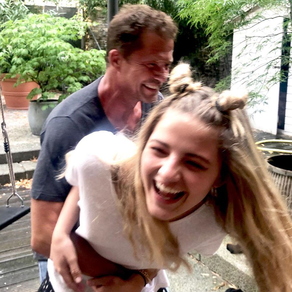 Til und Emma Schweiger im Juli 2019