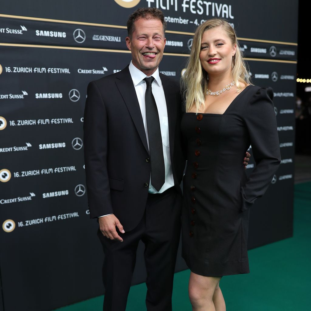 Til und Luna Schweiger im Oktober 2020 in Zürich