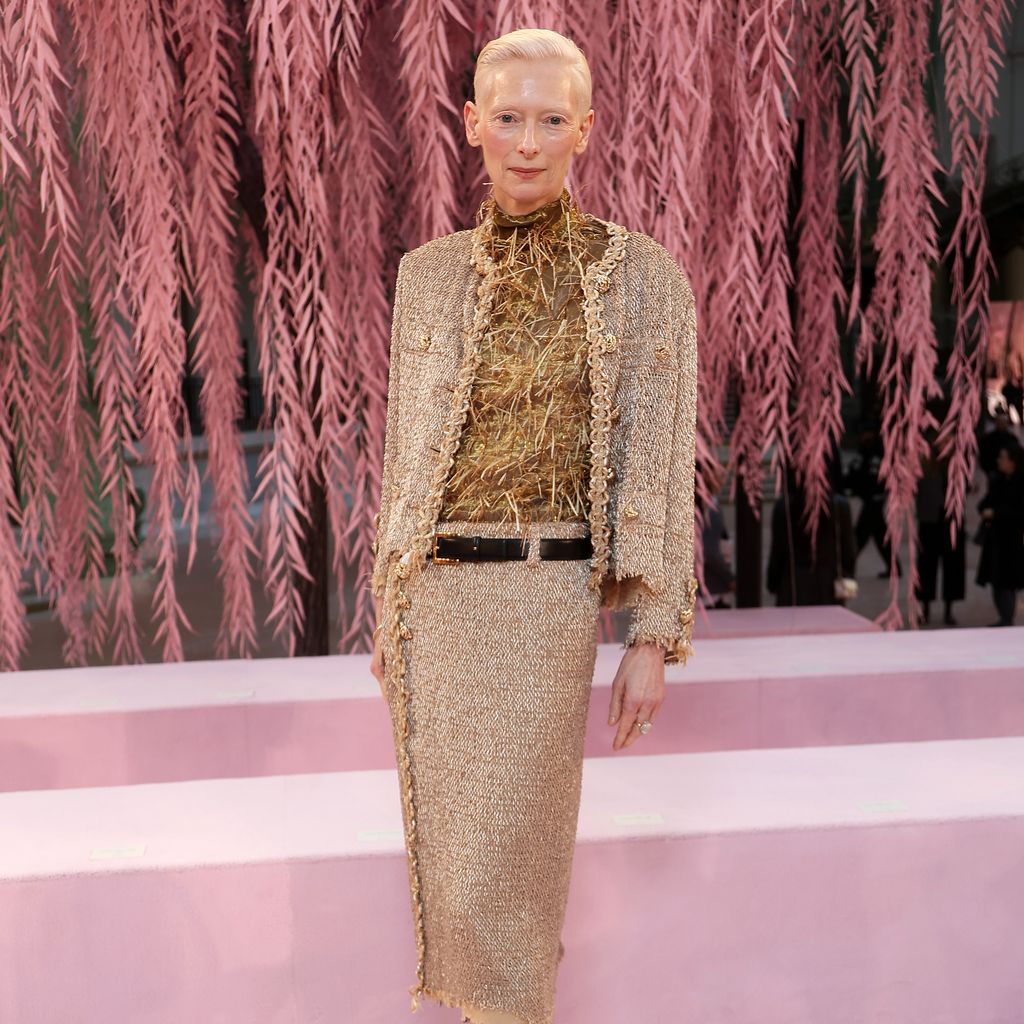 Tilda Swinton bei der Chanel Haute Couture Show während der Paris Fashion Week, Januar 2026