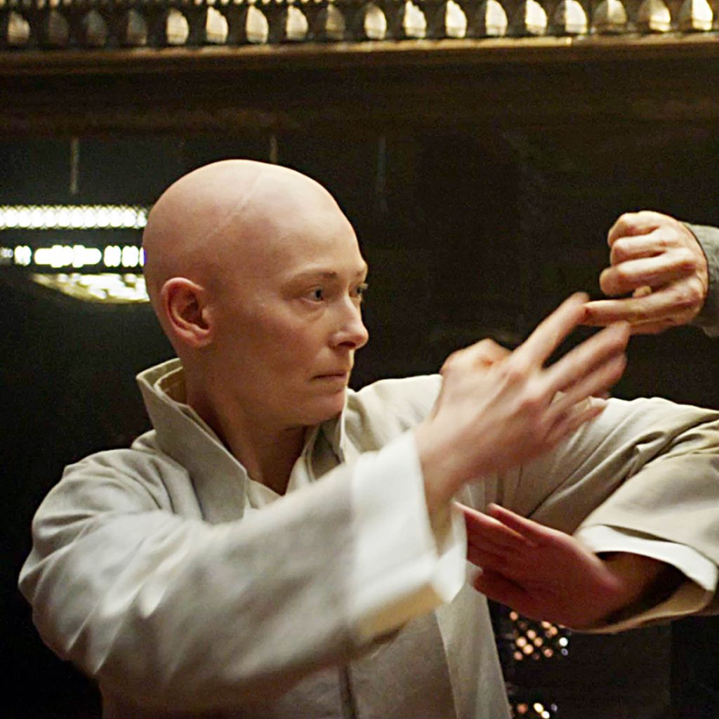 Tilda Swinton und Benedict Cumberbatch in "Doctor Strange"