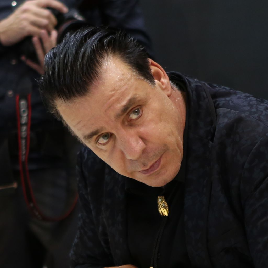 Till Lindemann im Oktober 2017 in Frankfurt