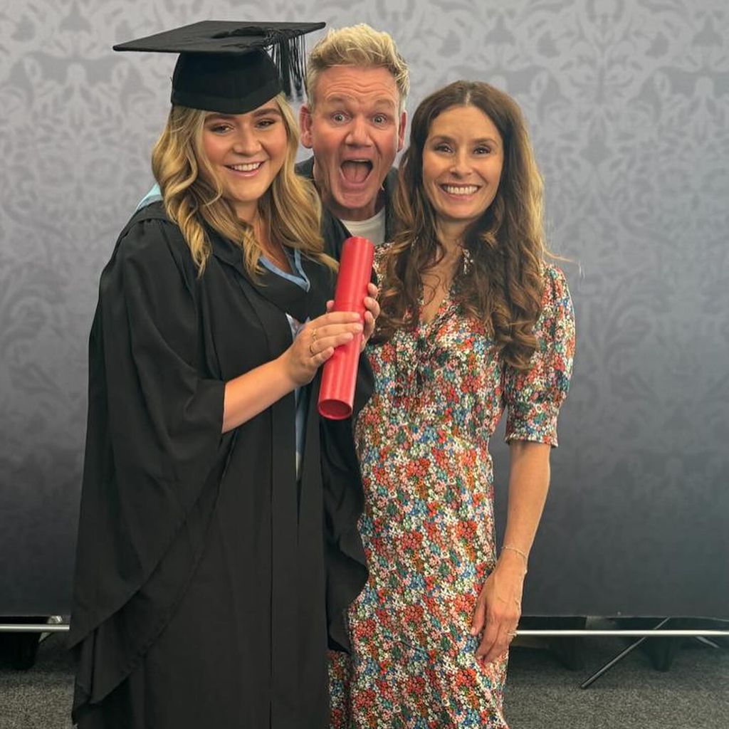Tilly, Gordon und Tana Ramsay