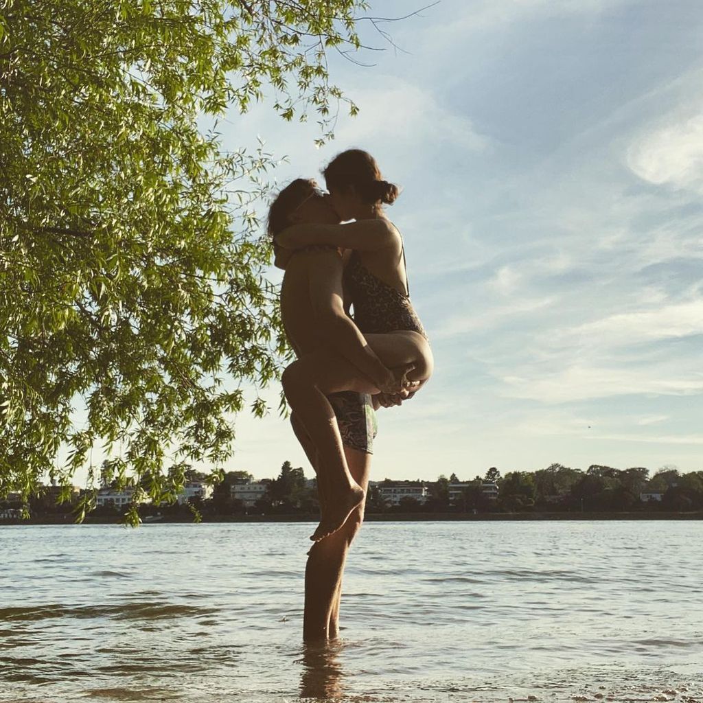 Tim Heister und seine Freundin Hannah