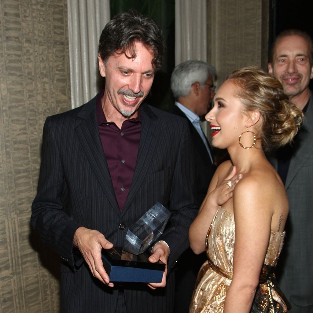 Tim Kring und Hayden Panettiere bei den Hollywood Legacy Awards XI im Esquire House Hollywood Hills, Los Angeles, 2008