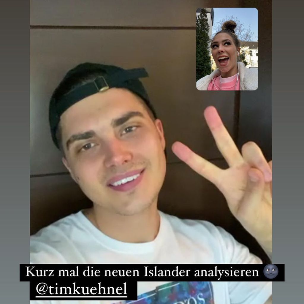Tim Kühnel und Melina Hoch im März 2021