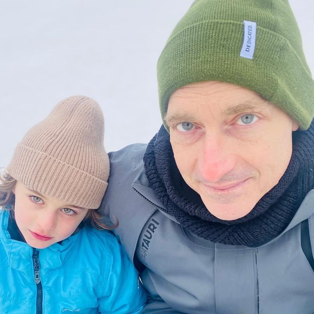 Tim Lobinger und sein Sohn