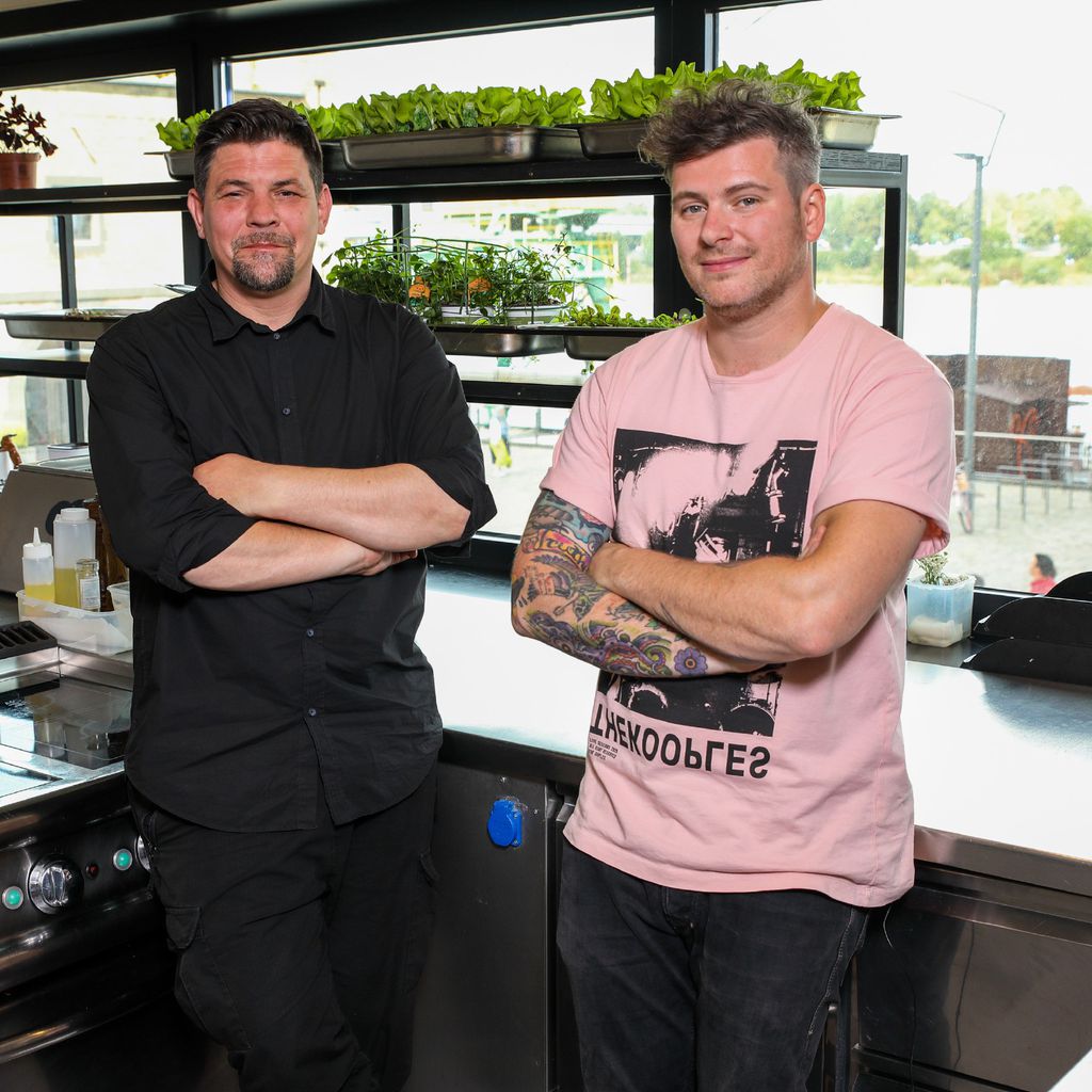Tim Mälzer mit Daniel Gottschlich