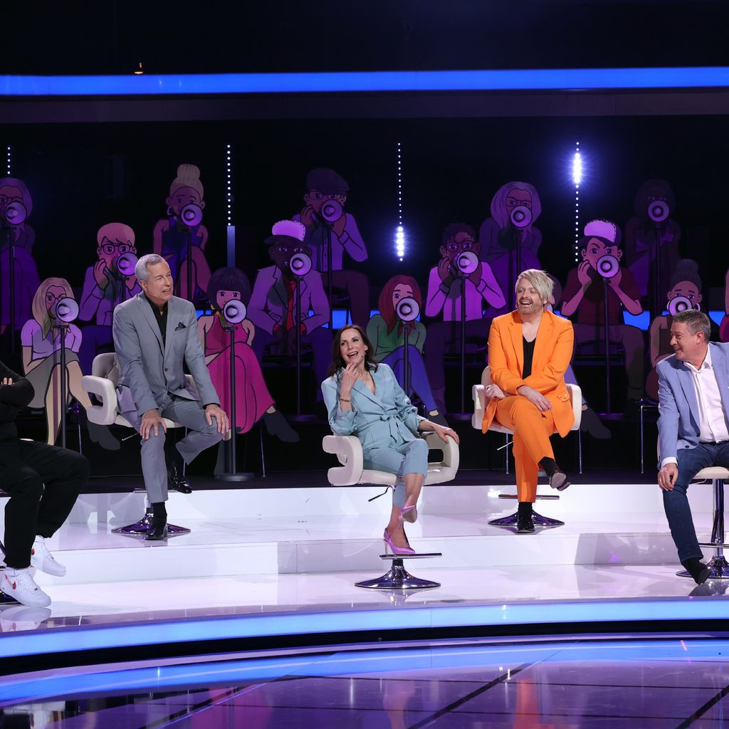 Tim Mälzer, Thomas Hermanns, Sabrina Mockenhaupt, Ross Antony und Joachim Llambi