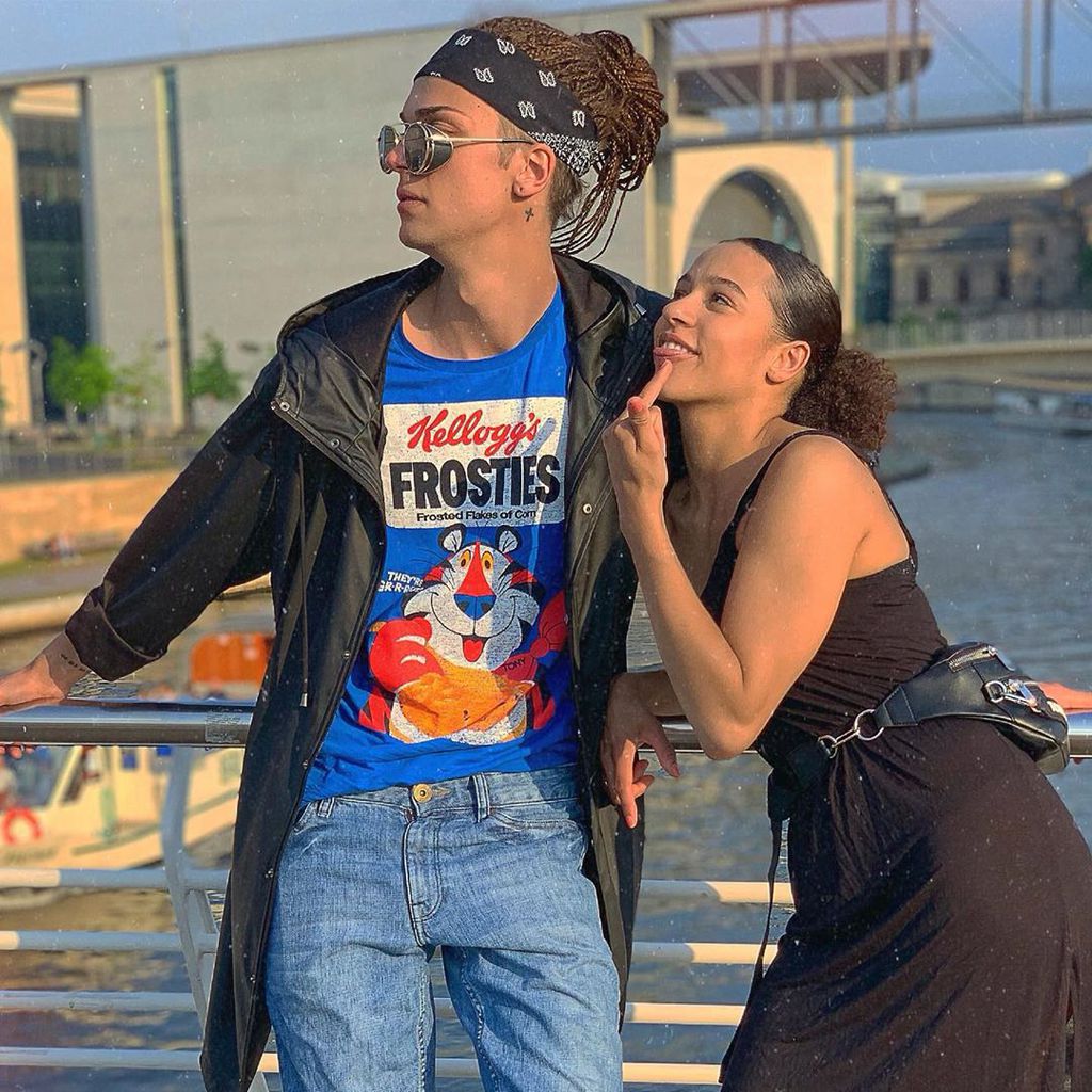 Tim Rasch und Melissa Zerhau im Juni 2019 in Berlin
