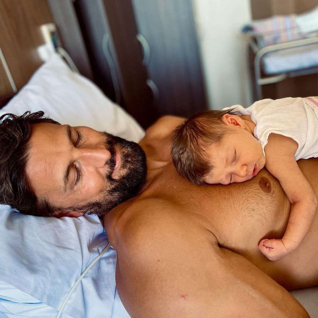 Tim Robards mit seiner Tochter Elle