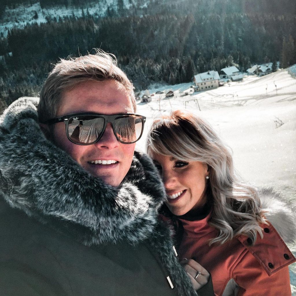 Tim Sandt und Annemarie Eilfeld im November 2021