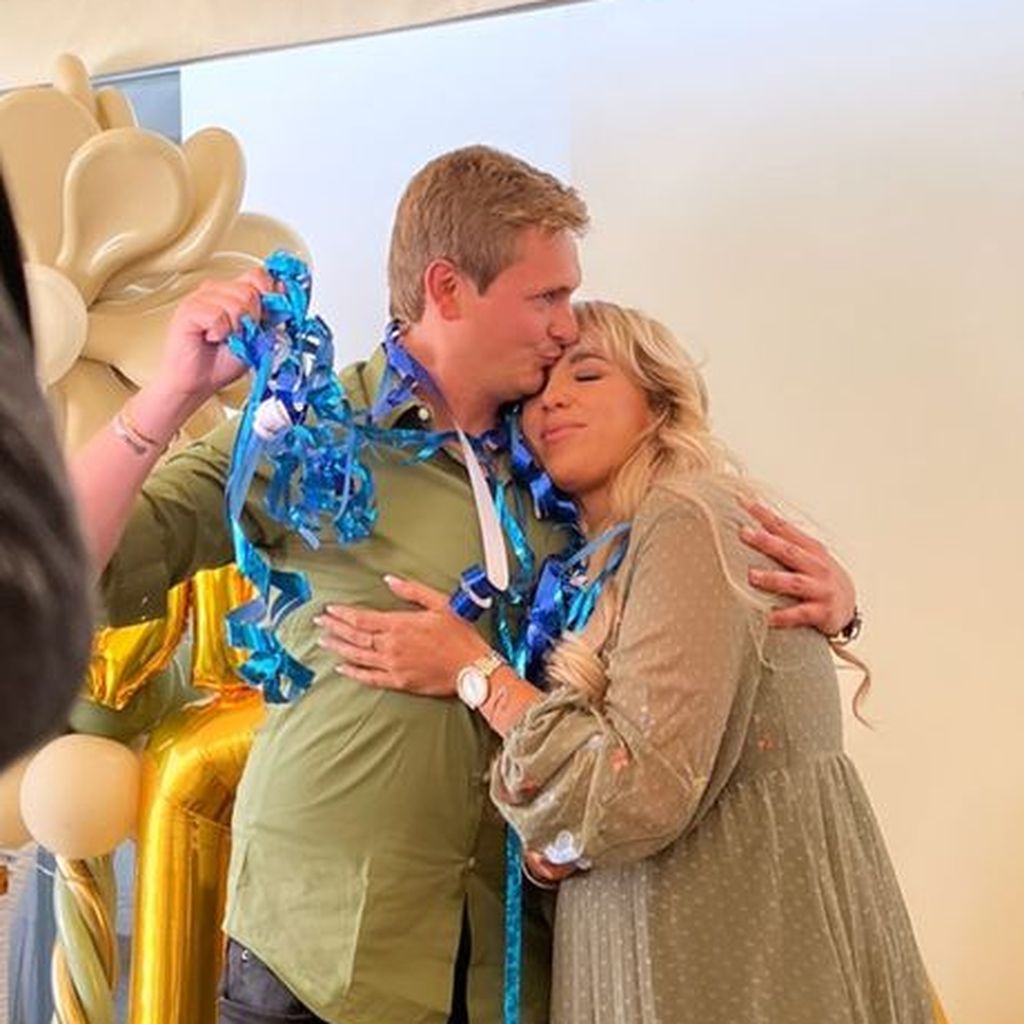 Tim Sandt und Annemarie Eilfeld im Mai 2022