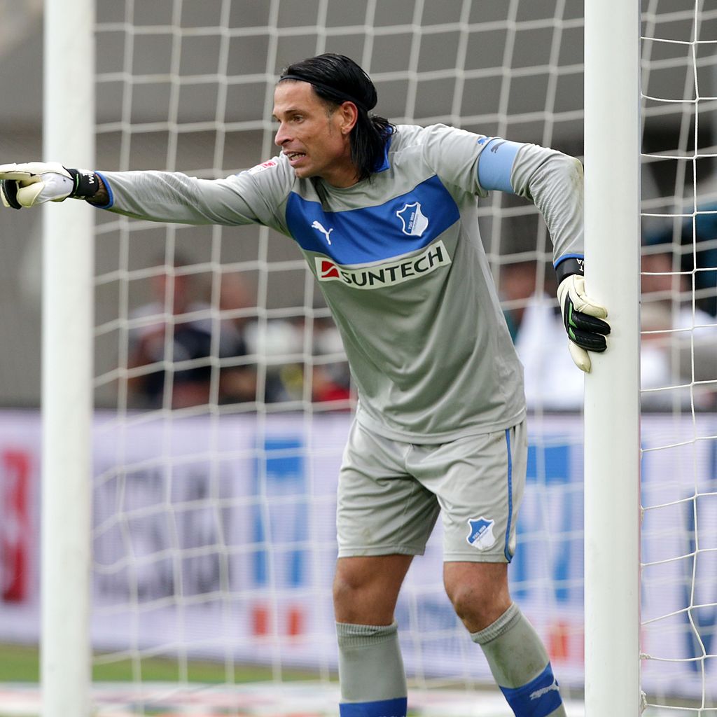 Tim Wiese als Hoffenheim-Keeper im Spiel gegen Eintracht Frankfurt 2012