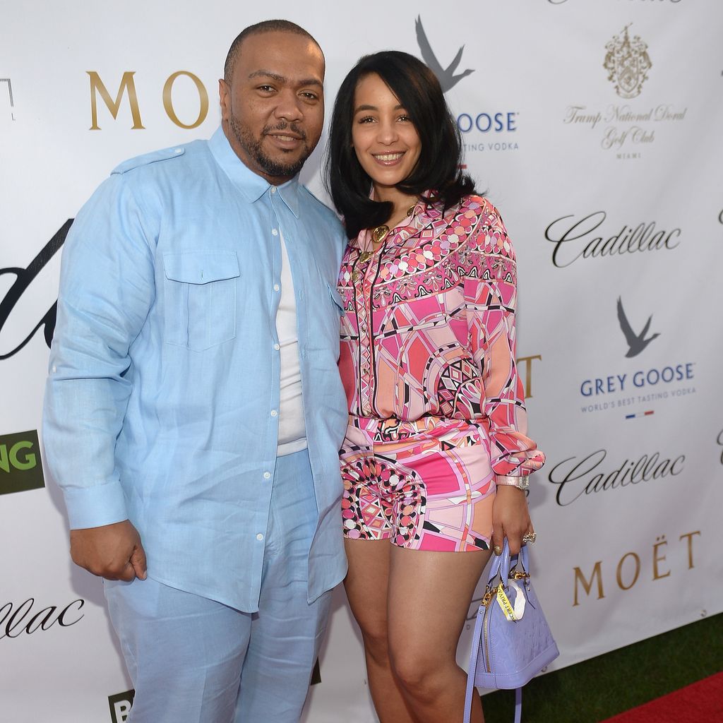 Timbaland und Monique Mosley