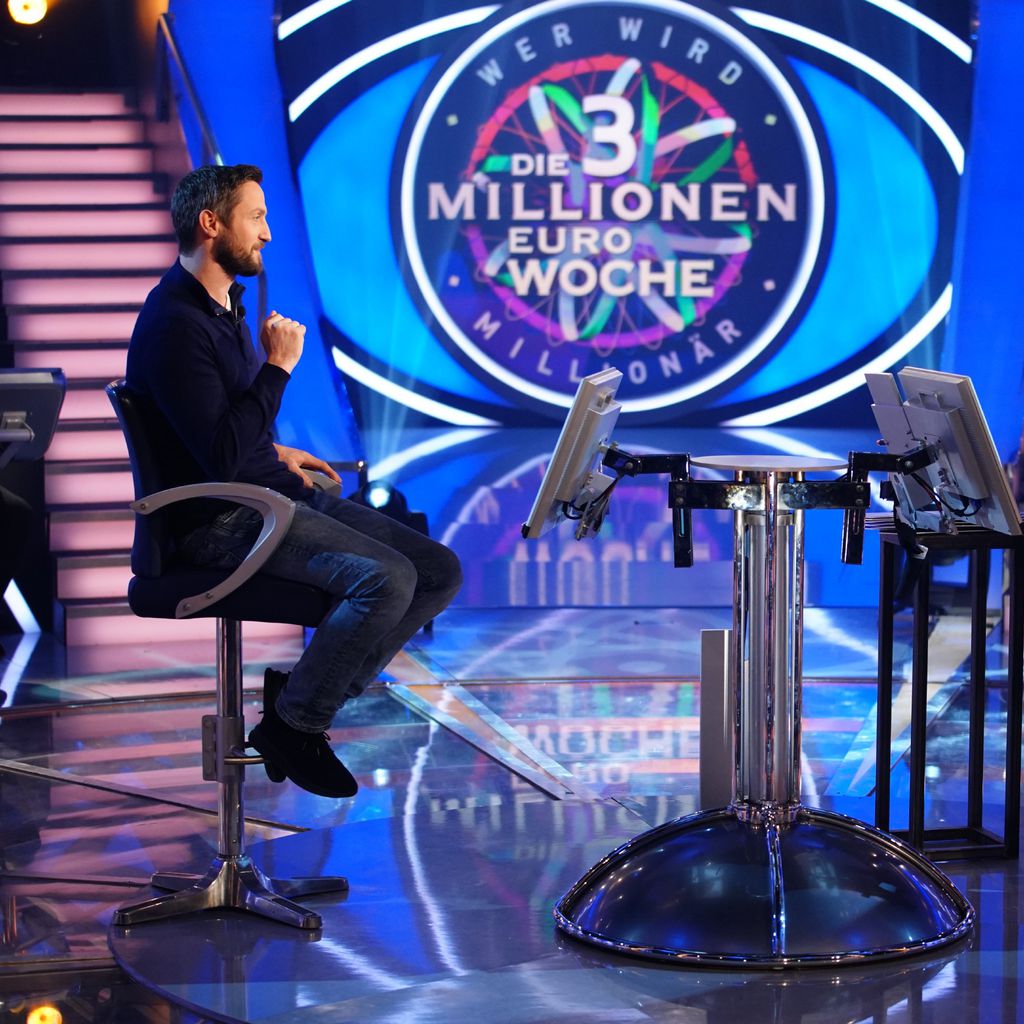 Timo Zang und Günther Jauch bei "Wer wird Millionär?"