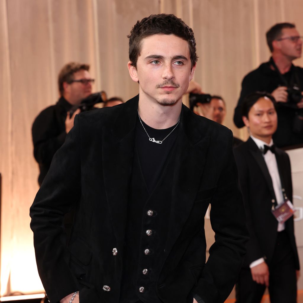 Timothée Chalamet bei den Golden Globes 2026 in Beverly Hills, Januar 2026