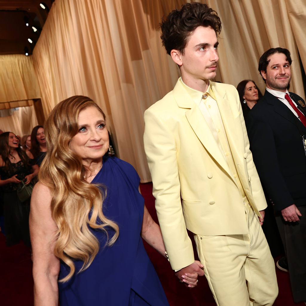 Timothée Chalamet und Nicole Flender besuchen die 97. Oscars im Dolby Theatre in Hollywood