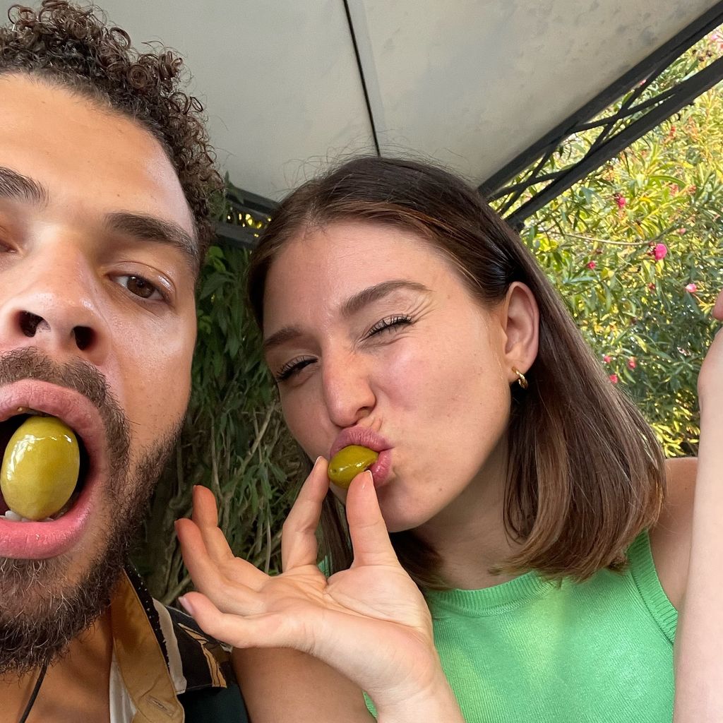 Timothy Hill und seine Freundin Bianca Heinicke