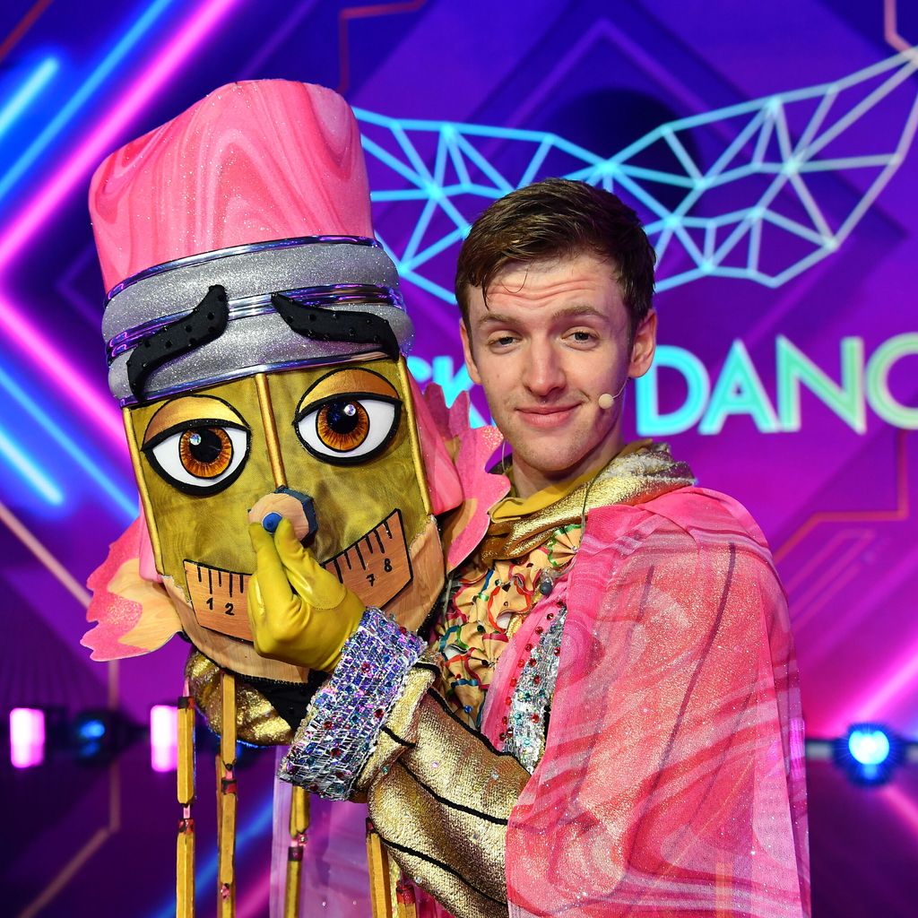 Schauspieler Timur Bartels im "The Masked Dancer"-Finale