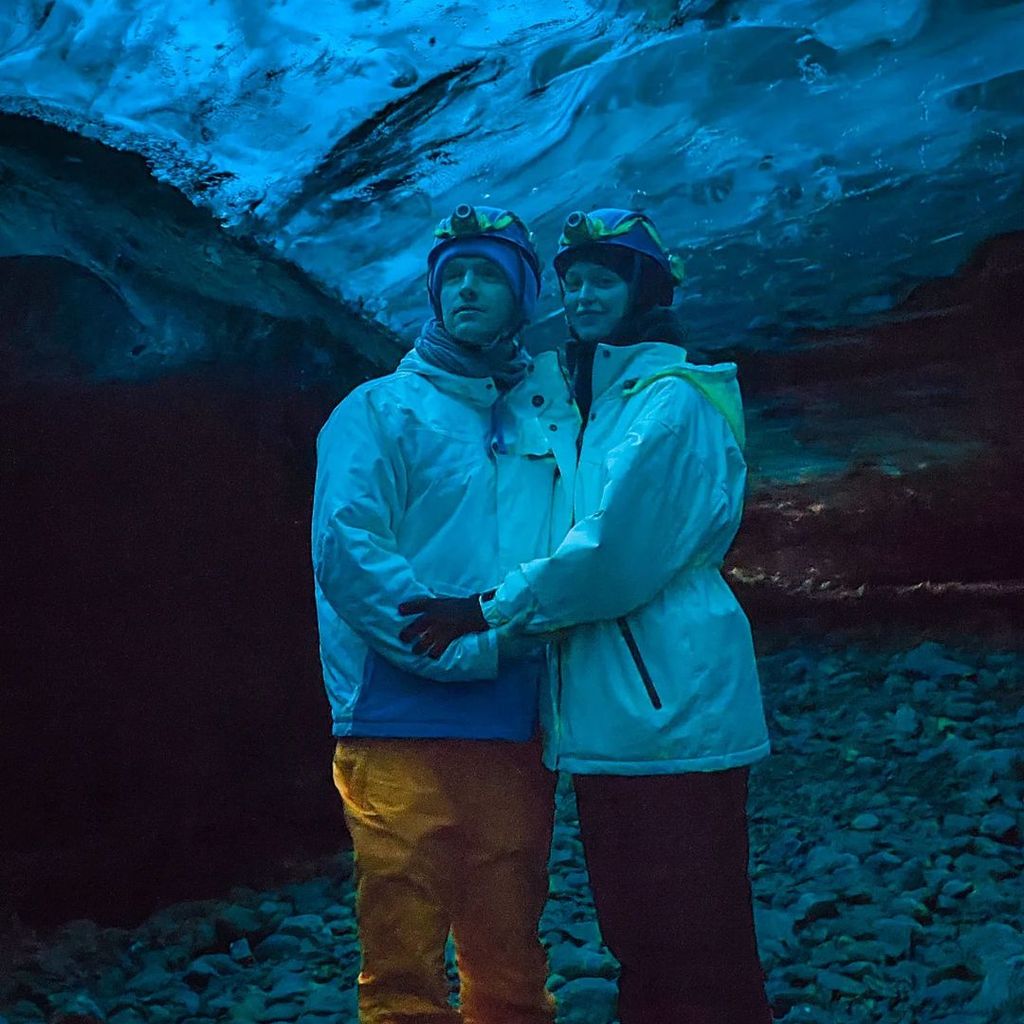 Timur Bartels mit seiner Freundin Milena