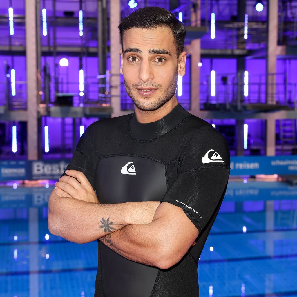 Timur Ülker beim Turmspringen von RTL, 2023
