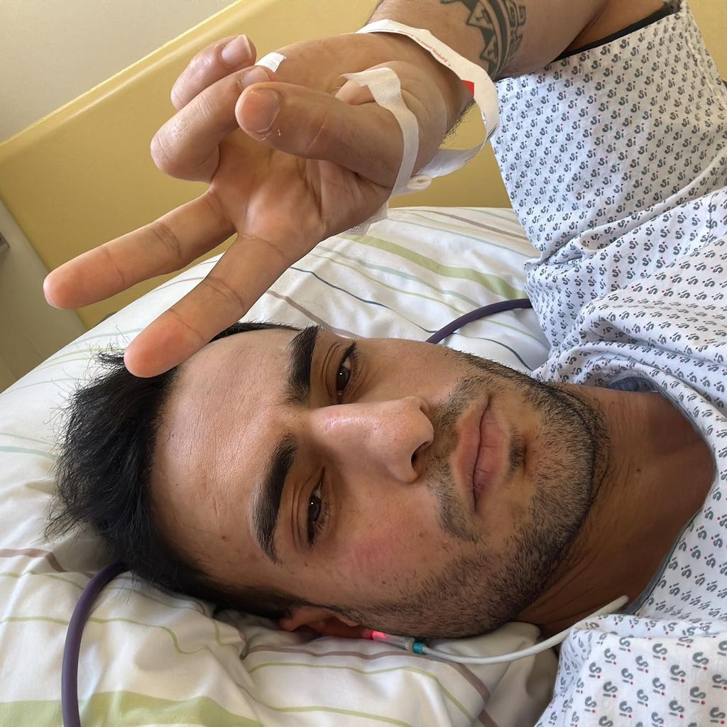 Timur Ülker im Krankenhaus, April 2024