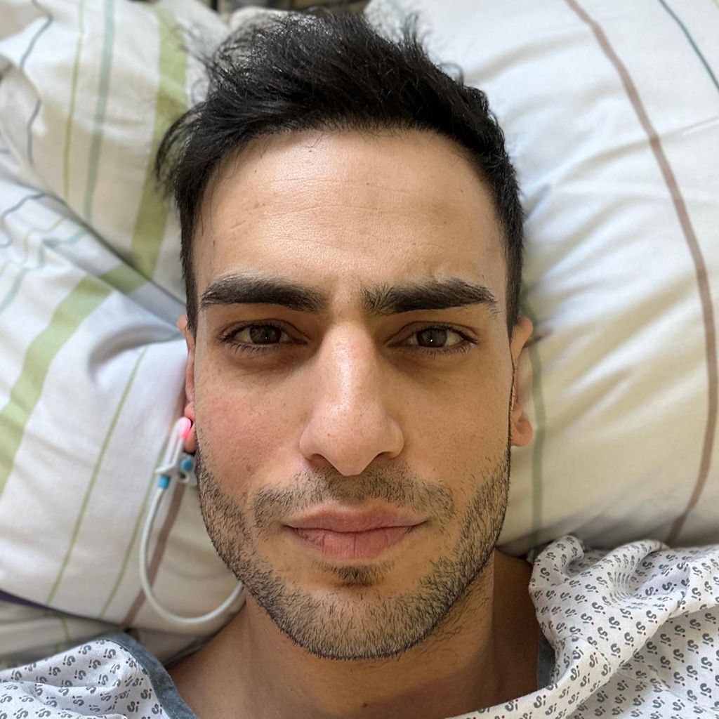 Timur Ülker im Krankenhaus, April 2024