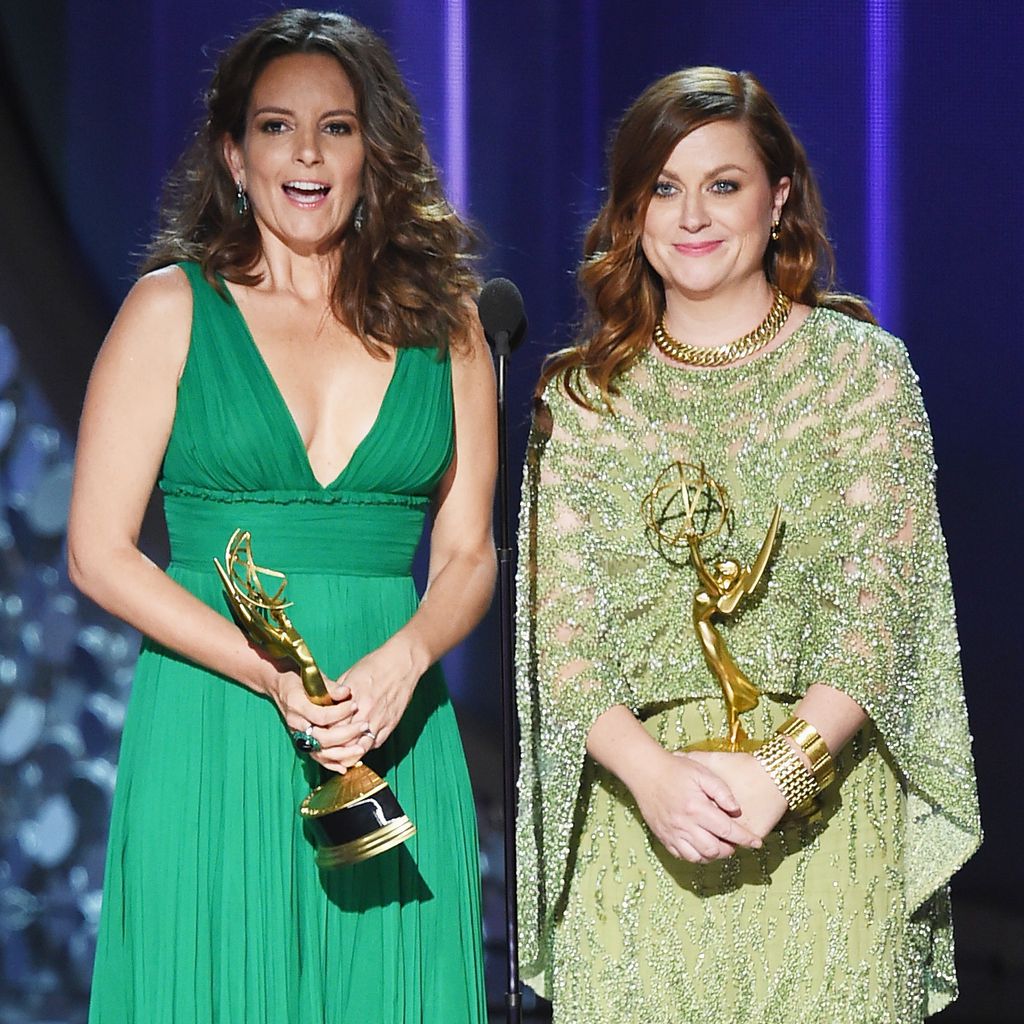Tina Fey und Amy Poehler bei den Emmys in L.A. im September 2016