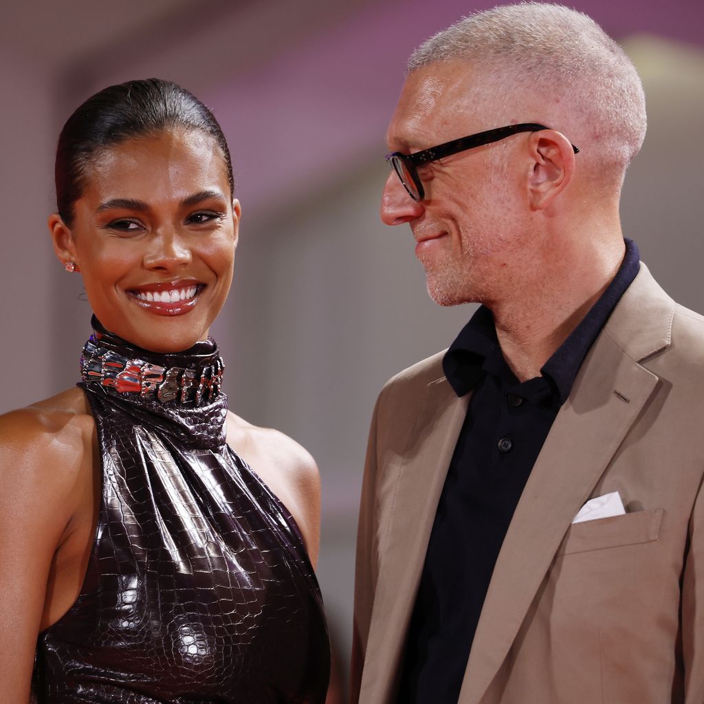 Tina Kunakey und Vincent Cassel im September 2022