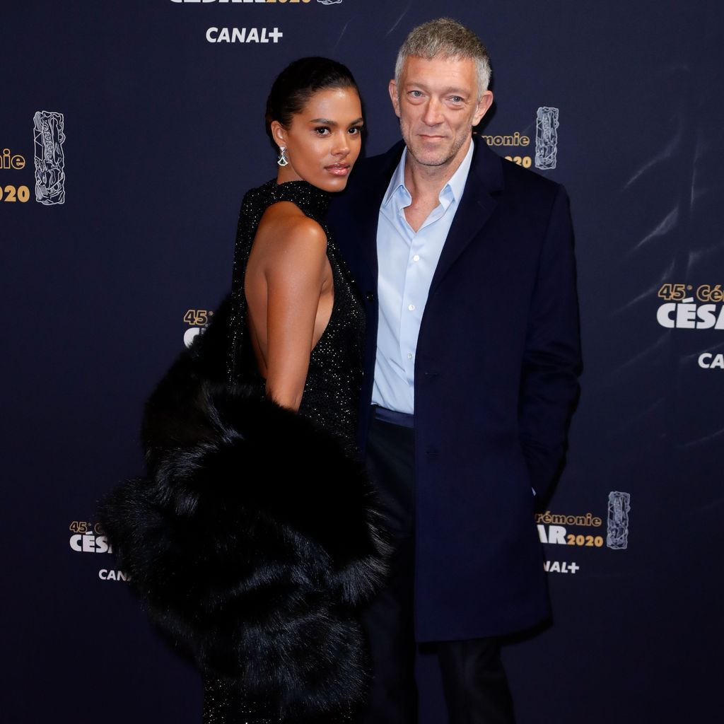 Tina Kunakey und Vincent Cassel im Februar 2020