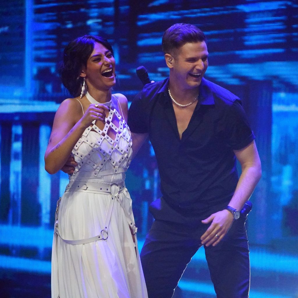 Tina Umbricht und Din Omerhodzic bei DSDS 2022