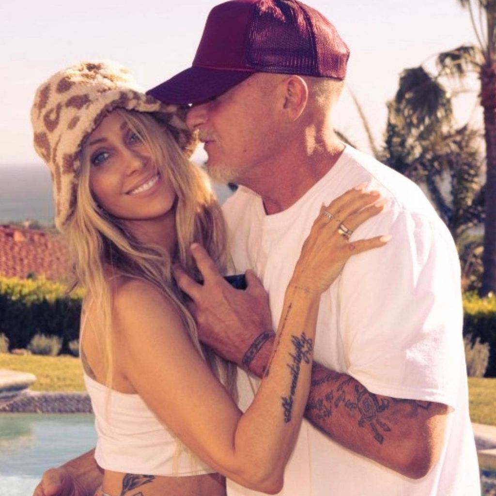 Tish Cyrus und ihr Verlobter Dominic Purcell