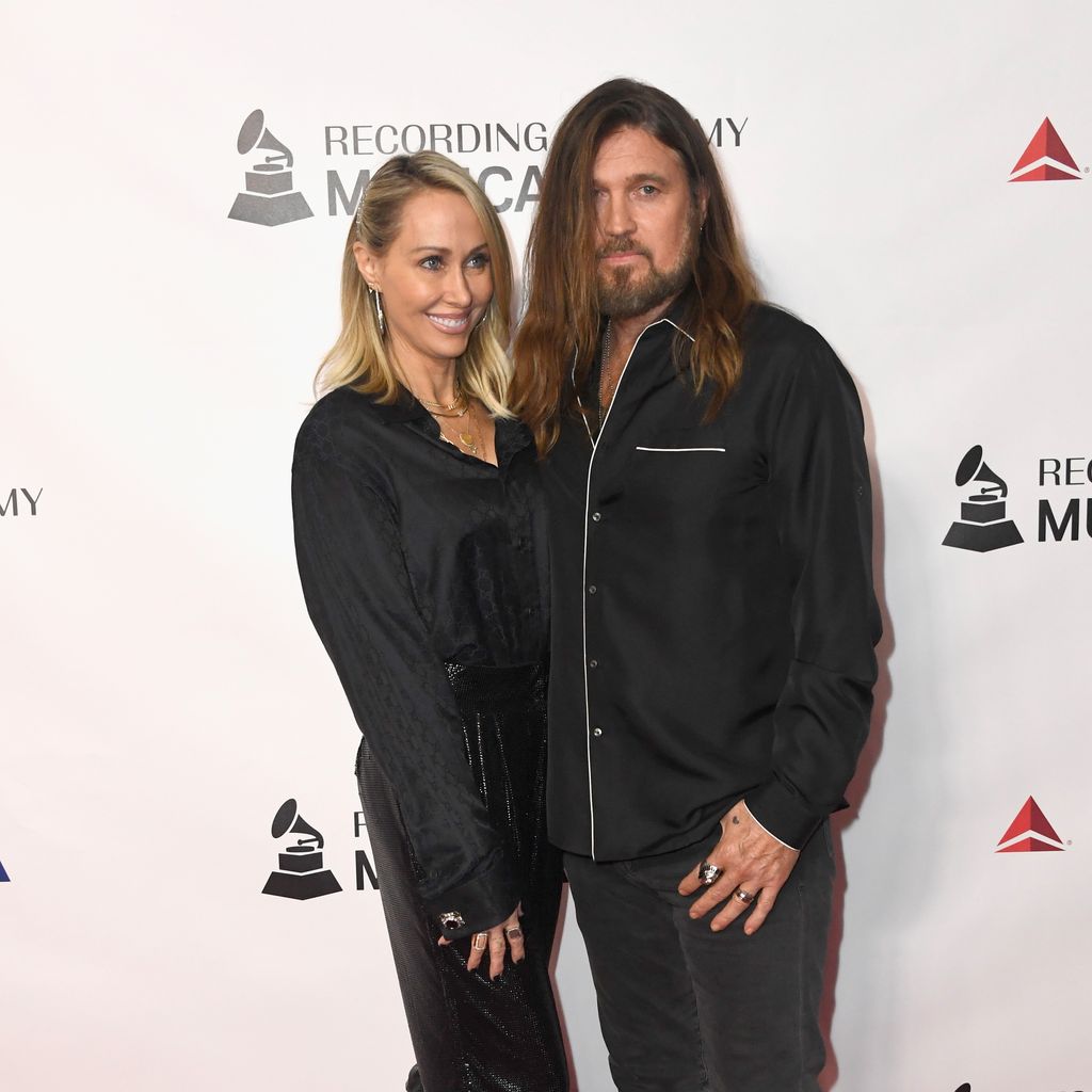 Tish Cyrus und Billy Ray Cyrus im Februar 2019 in L.A.