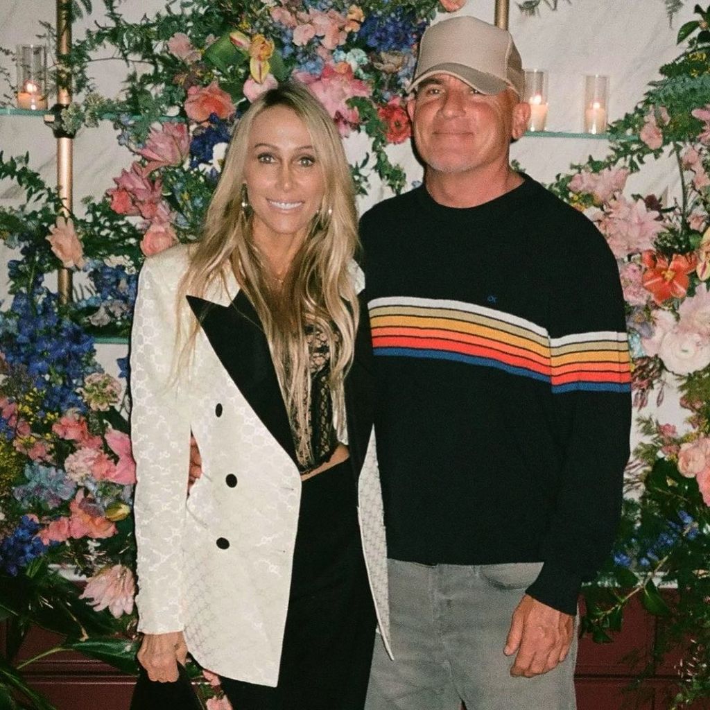 Tish Cyrus und Dominic Purcell