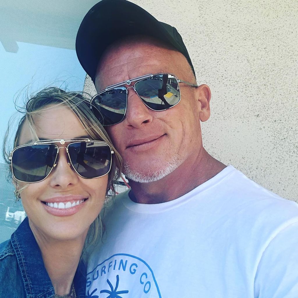 Tish Cyrus und Dominic Purcell