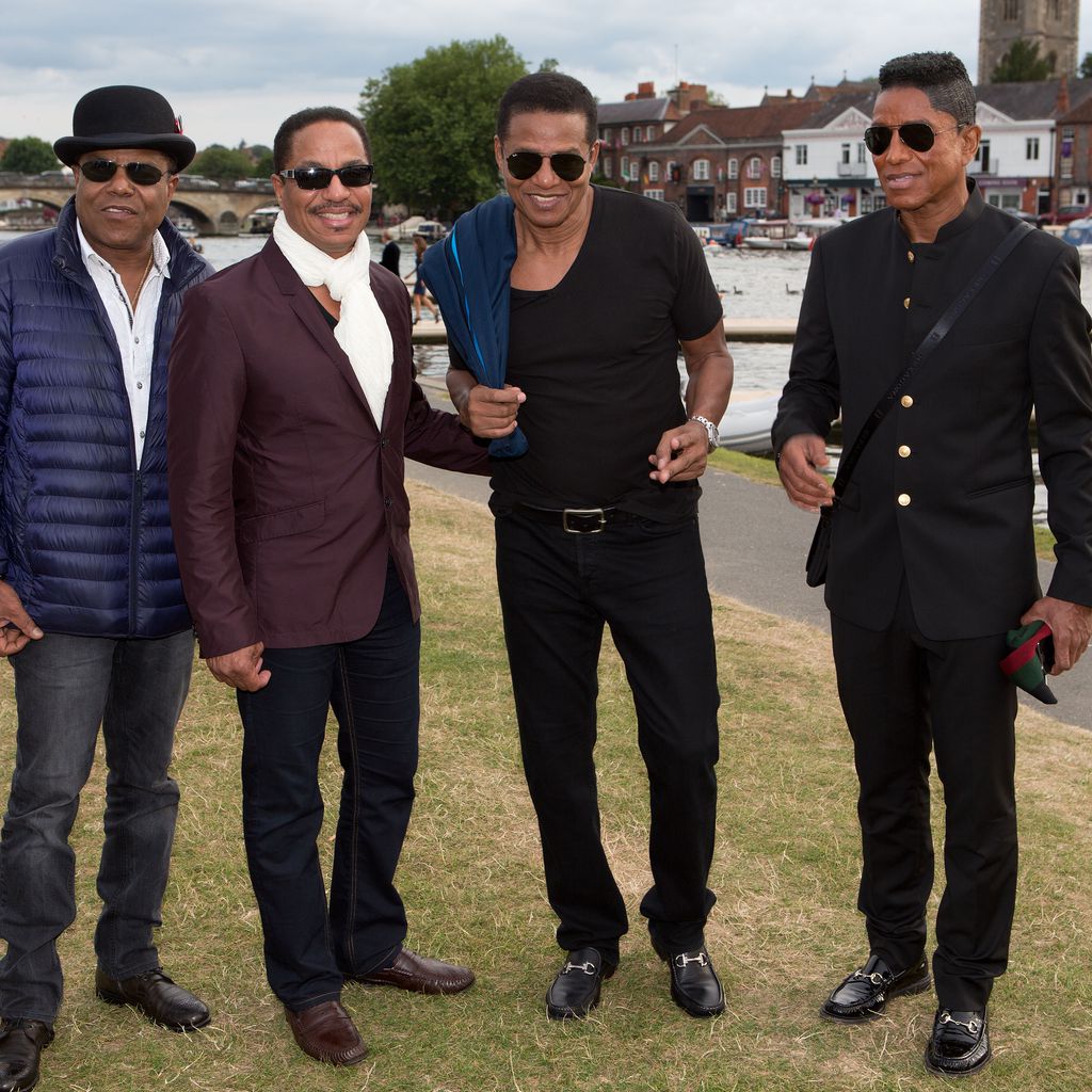 Tito Jackson, Marlon Jackson, Jackie Jackson und Jermaine Jackson