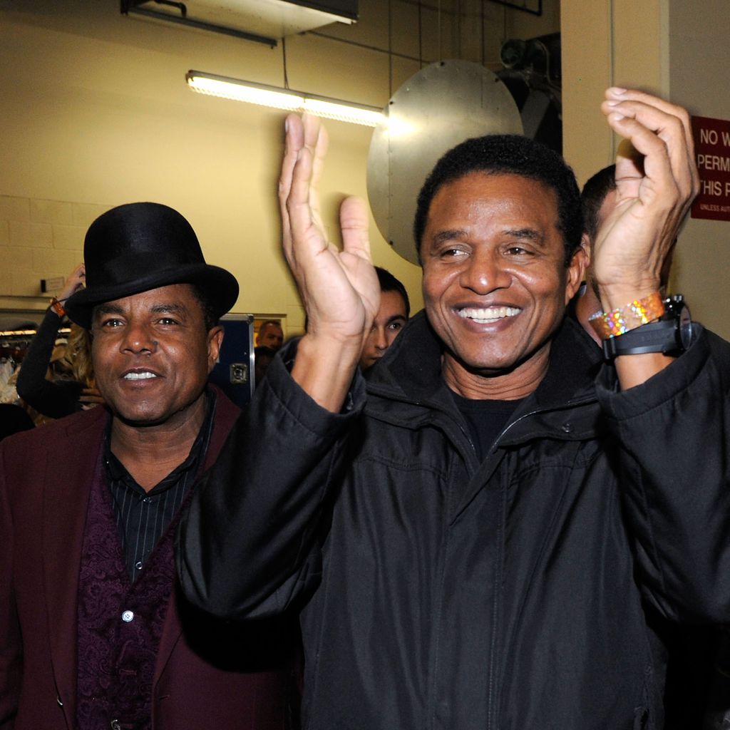 Tito und Jackie Jackson bei einer Premiere