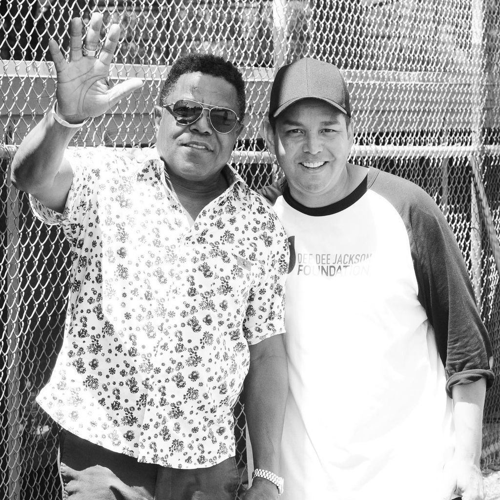 Tito Jackson und sein Sohn Taj