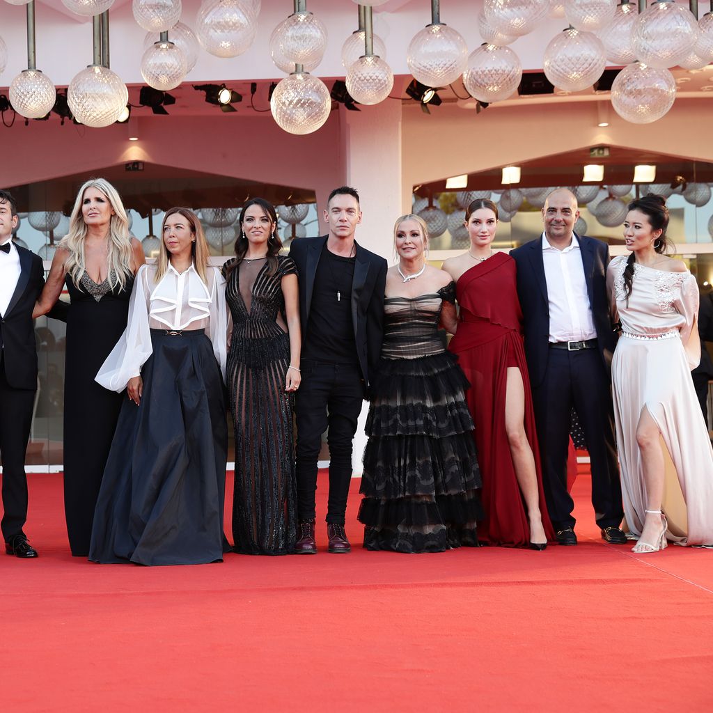 Tiziana Rocca, Jonathan Rhys Meyers und Gäste bei den Filmfestspielen von Venedig