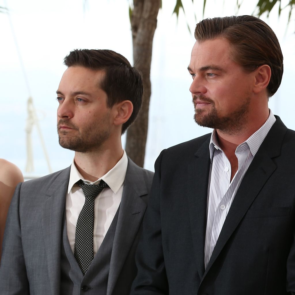 Tobey Maguire und Leonardo DiCaprio, 2013 in Cannes