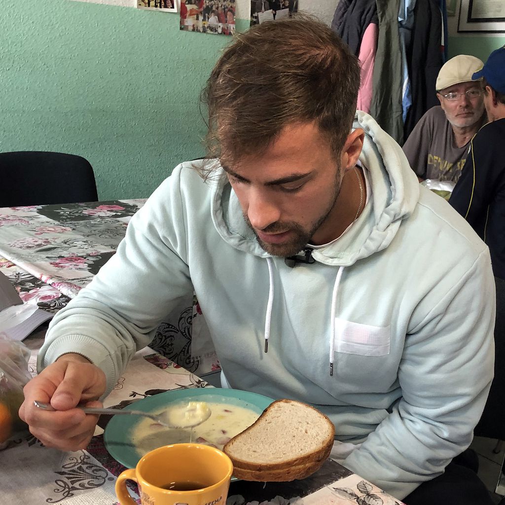 Tobi Wegener in "Prominent und obdachlos"