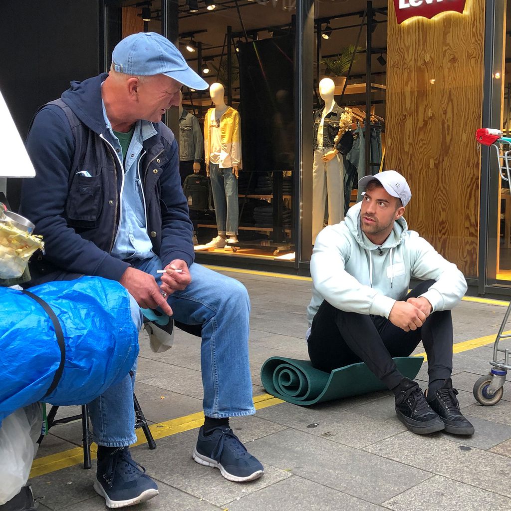 Tobi Wegener in "Prominent und obdachlos"