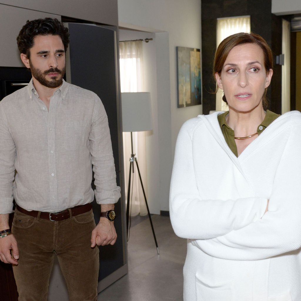 Tobias (Jan Kittmann) und Katrin (Ulrike Frank) bei GZSZ