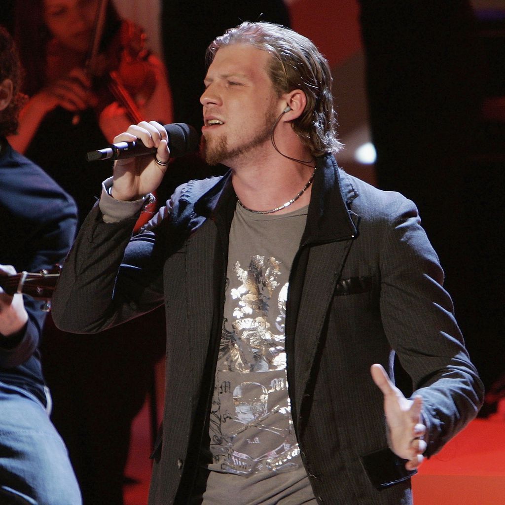 Tobias Regner singt auf der Blue Panther-Preisverleihung 2006