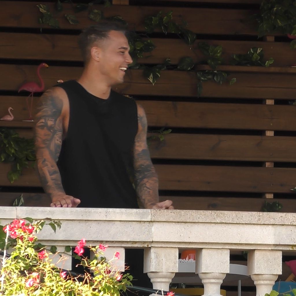 Tobias und Laura bei "Love Island"