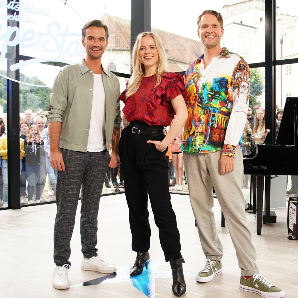 Toby Gad, Ilse DeLange und Florian Silbereisen bei DSDS