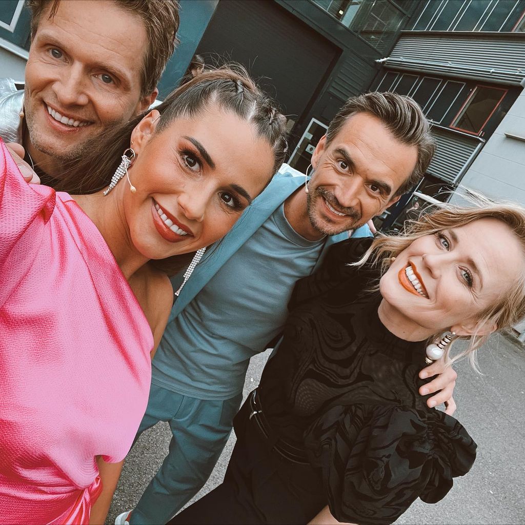Toby Gad, Sarah Engels, Florian Silbereisen und Ilse DeLange