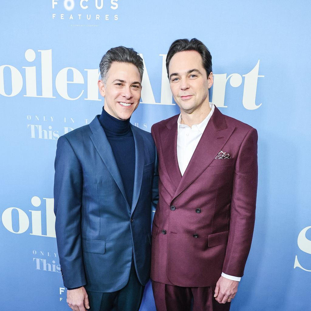 Todd Spiewak und Jim Parsons im November 2022