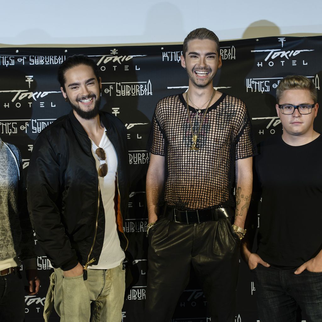 Georg, Tom, Bill und Gustav von Tokio Hotel